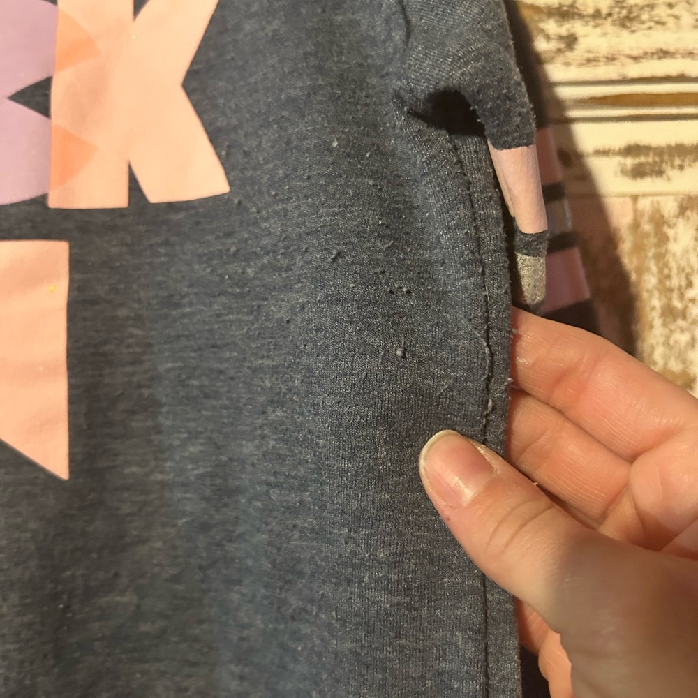 Freestyle Blue and Pink Kids Sweatshirt - Picture 4 of 11